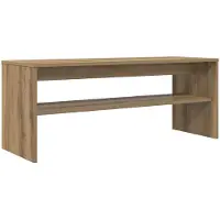 vidaXL Meubles TV 100 x 35 x 40 cm, imitation chêne artisanal, panneaux de particules