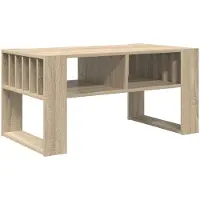 vidaXL Table basse chêne Sonoma 92 x 49,5 x 45 cm Bois composite