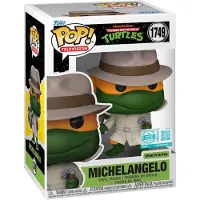 Funko POP! Teenage Mutant Ninja Turtles Pop Television Vinyl Figur Michelangelo in Trenchcoat Exclusive 9 cm