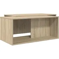vidaXL : Ensemble de deux tables basses, imitation chêne Sonoma, 90 x 48 x 40 cm