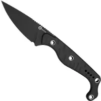 CIVIVI Couteau SOKN, Black G-10, Black Stonewash