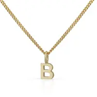 Orolino Chaîne 'Buchstabe B' or