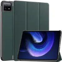 IMoshion Coque tablette Trifold pour Xiaomi Pad 6 / 6 Pro - Vert foncé