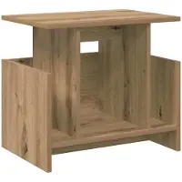 vidaXL Support TV 50 x 35 x 45 cm, bois imitation chêne artisanal