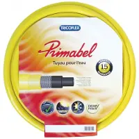 Hozelock Tuyau d'eau de jardin Primabel L 25m Intérieur-D. 19mm Extérieur-D. 23,8mm