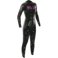Zoot Wikiwiki Woman Long Sleeve Neoprene Wetsuit Noir ST Femme