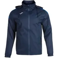 Joma Veste De Pluie Trivor, Bleu Marine-Bleu Royal, 164
