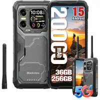 Blackview XPLORE 1 WALKIE TALKIE (5G - NFC - 6.78'' - 256 Go, 12 Go RAM - 20000mAh) Noir