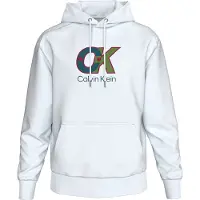 Calvin Klein Lv04ld240g Hoodie Blanc S Homme