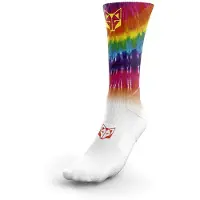 Otso Tie Dye Long Socks Multicolore EU 44-48