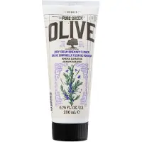 Korres Pure Greek Olive & Rosemary Flower crème hydratante corps à l'huile d'olive 200 ml