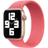 Apple Bracelet Solo tressé pour Watch | 44/45/46/49 mm - Taille 4 - Pink Punch