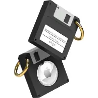 Elago Étui à disquettes pour AirTag Noir