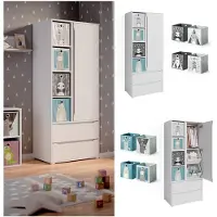 Vicco Armoire Ruben Blanc 80x190cm, Model 37173