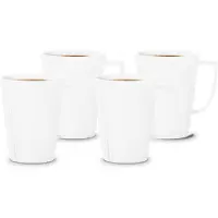 Rosendahl Gc Mug-34 Cl-4 Pieces Mug Set Blanc