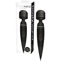Bodywand Midnight baguette de massage compacte sur secteur - noir