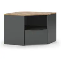 Vicco Lowboard Wido Anthracite 68x50cm, Model 58467