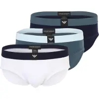 Emporio Armani Slip opal / bleu foncé / blanc