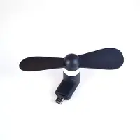Generique Mini ventilateur Portable à faible voix pour téléphone Portable, ventilateur de refroidissement, léger, pour Smartphones Android, caméra