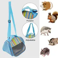 Generique Sac de voyage à mailles avant pour Hamster, porte-oiseau, bonne Ventilation pour écureuil, Chinchillas, planeurs de sucre