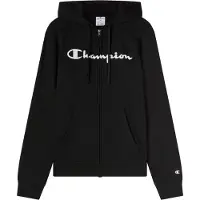 Champion Veste de survêtement noir / blanc