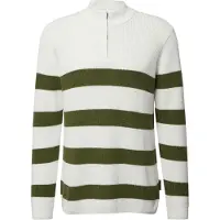 s.Oliver Pull-over olive / blanc