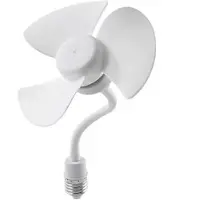 Yunong Ventilateur à visser, ventilateur de plafond compact, ventilateur de refroidissement à visser, petit ventilateur de table silencieux pour Be