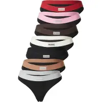 Karl Lagerfeld String marron / brun foncé / gris clair / rose / rouge / noir / blanc