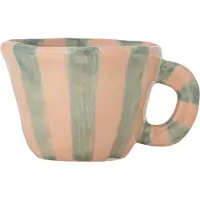 Bloomingville Ensemble de 6 tasses Nini roses et vertes