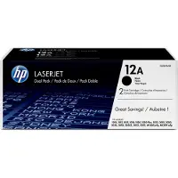 HP 12A pack de 2 toners LaserJet noir authentiques
