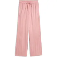 Puma League Wide Leg Sweat Pants Rose M Femme