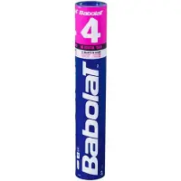 Babolat 4 78 Feather Badminton Shuttlecocks Blanc,Bleu 12 Units