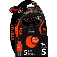 Flexi S Extendable Trap 5 M Noir