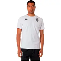 Kappa As Monaco 24/25 Amiryt Training Short Sleeve T-shirt Blanc M Homme