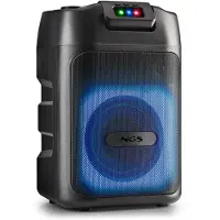 NGS Enceintes Bluetooth portables WILDCLUB Noir