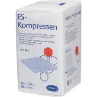 EurimPharm Arzneimittel GmbH ES Compresses non stériles 12 fois 10 x 10 cm 100 pc(s) Compresses