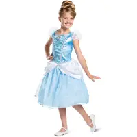 Disguise Cinderella Deluxe Costume Bleu 3-4 Years Enfants