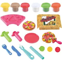 Playgo Pizza Kleiset - 6 Kleipotjes