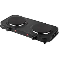 Jata Jece1252 Plaque de cuisson vitrocéramique 2 brûleurs One Size / EU Plug 220V One Size