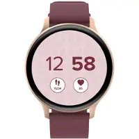 Canyon Smartwatch Badian SW-68 rosé-or/rouge 45mm DE retail
