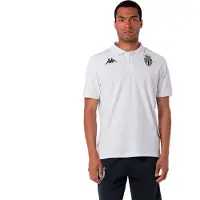 Kappa As Monaco 24/25 Acramy Short Sleeve Polo Blanc M Homme