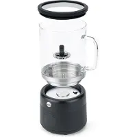 Wilfa Milk Frother Silky, Mousseur à lait, Noir, Transparent