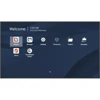 Viewsonic CDE5514-2C (3840 x 2160 pixels, 55"), Affichage dynamique, Noir
