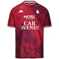Kappa Fc Metz Kombat 24/25 Home Junior Short Sleeve T-shirt Rouge 6 Years Enfants