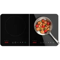 Cecotec Full Magma Double Noir Comptoir 56 cm Plaque avec zone à induction 2 zone(s)