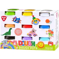 Playgo Set de coloriage 9 couleurs - 9x56g