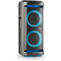 NGS WILD SPACE 2 Enceinte DJ portable 400W Bluetooth 5.3 Noir avec lumières LED