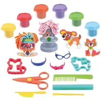 Playgo Junior Pet Trimmer Clay Set - 6 pots d'argile
