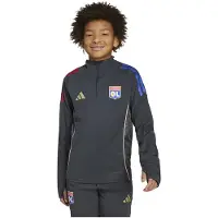 Adidas Olympique De Lyon Tiro 25/26 Competition Training Junior Sweatshirt Noir 15-16 Years Enfants