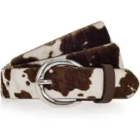 Tamaris Ceinture chocolat / blanc cassé